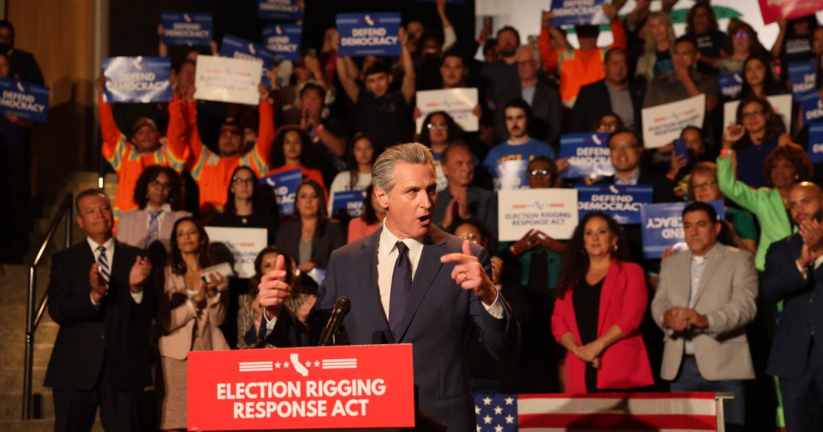 Cómo los demócratas planean remodelar la delegación del Congreso de California y frustrar a Trump
