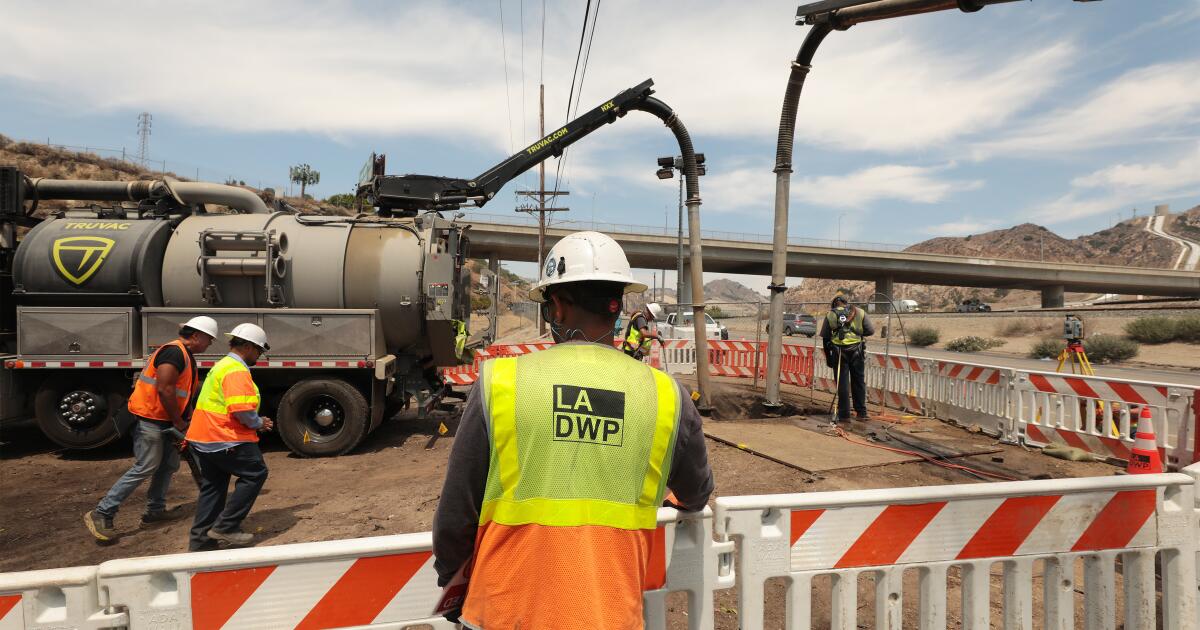 Los equipos de DWP completan las reparaciones de agua en la interrupción de LA Major