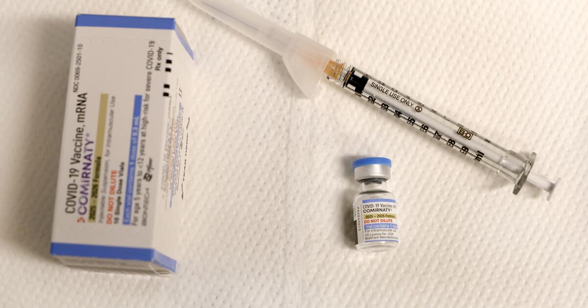 Cambio en las recomendaciones de vacuna Covid-19 y varicela