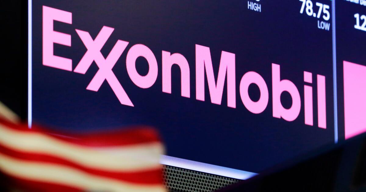 Exxon demanda a California por nuevas leyes que exigen divulgación corporativa sobre el clima