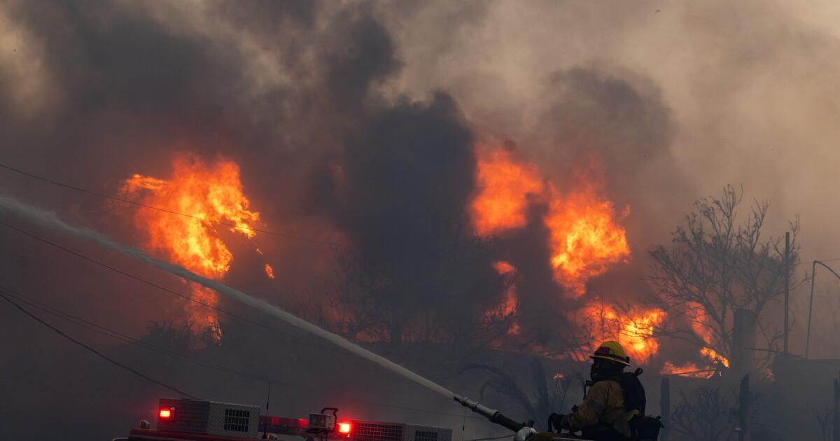 Citando incendios forestales, LAFD solicita un aumento presupuestario del 15%