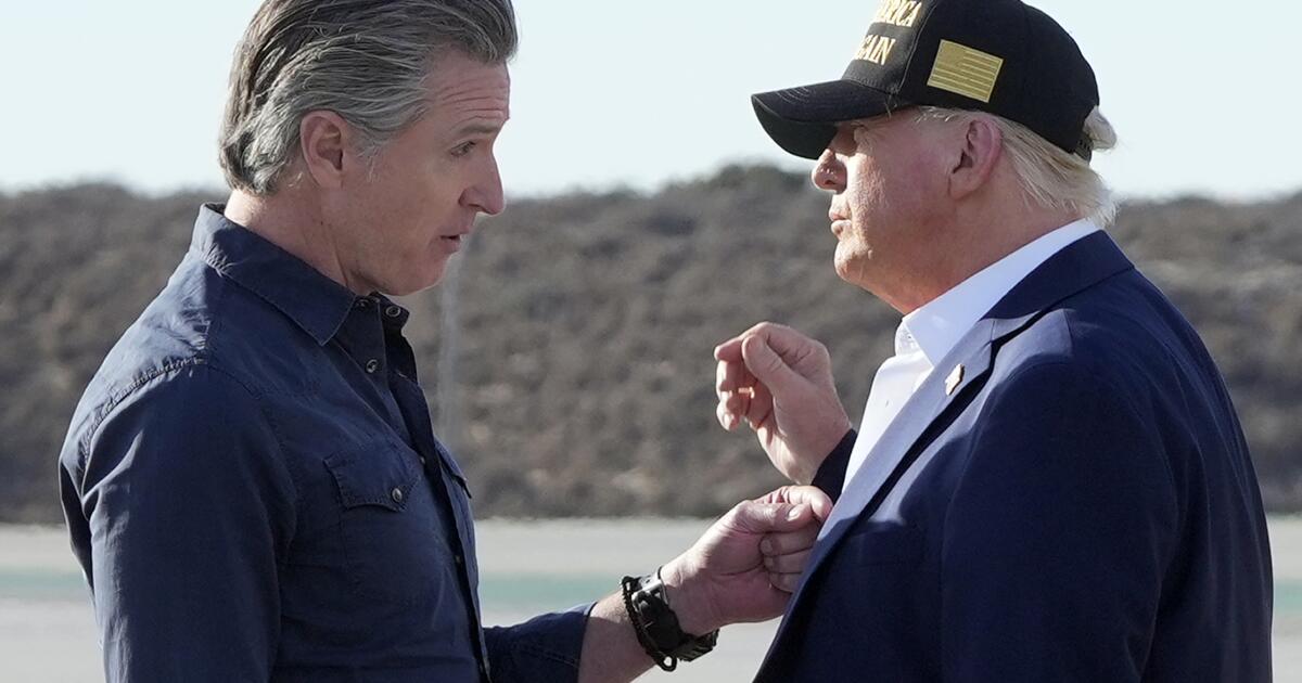 A Newsom, que busca fondos federales para la recuperación de los incendios forestales de Los Ángeles, se le niega reunirse con funcionarios clave de Trump