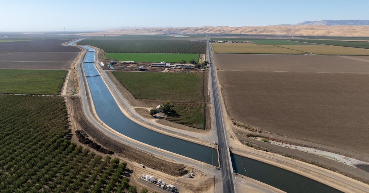 California se opone al plan de la administración Trump de bombear más agua del delta